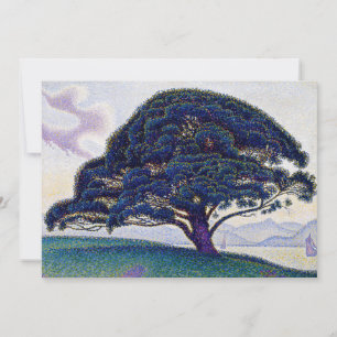 Paul Signac - De Bonaventure-pijnboom Bedankkaart