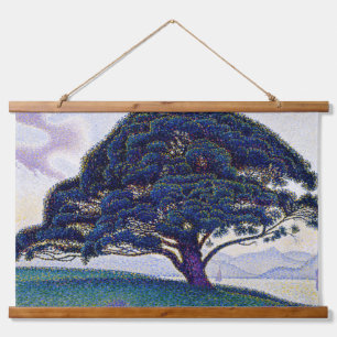 Paul Signac - De Bonaventure-pijnboom Hangend Wandkleed
