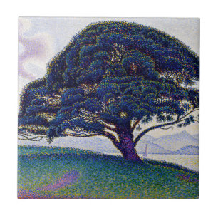 Paul Signac - De Bonaventure-pijnboom Tegeltje