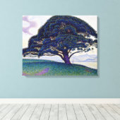 Paul Signac - De Bonaventure Pine Canvas Afdruk (Insitu (Houten vloer))