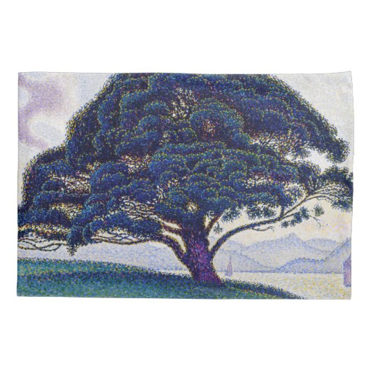 Paul Signac - De Bonaventure Pine Kussensloop (Achterkant)