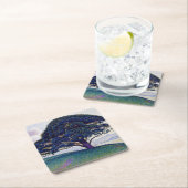 Paul Signac - De Bonaventure Pine Vierkante Kartonnen Onderzetter (Insitu)