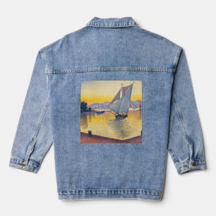 Paul Signac - De haven bij zonsondergang, Opus 236 Denim Jacket