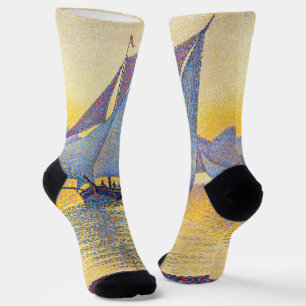 Paul Signac - De haven bij zonsondergang, Opus 236 Sokken