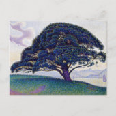 Paul Signac - De pijnboom van Bonaventure Briefkaart (Voorkant)