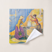 Paul Signac - Femmes au puits (Gant de toilette)