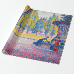 Paul Signac - Fountain des Lices, Saint-Tropez Cadeaupapier