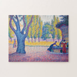 Paul Signac - Fountain des Lices, Saint-Tropez Legpuzzel