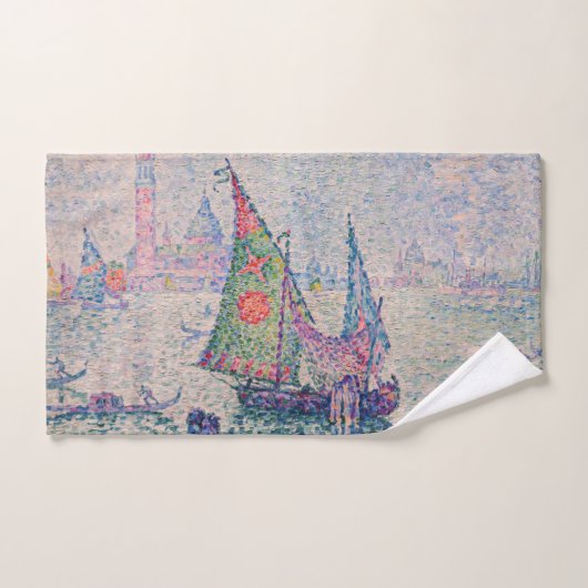 Paul Signac - Groene Sail Bad Handdoek (Handdoek)