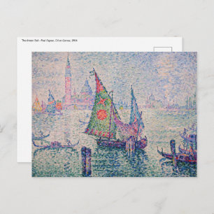 Paul Signac - Groene Sail Briefkaart