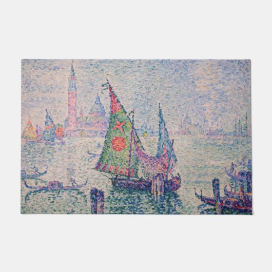 Paul Signac - Groene Sail Deurmat (Voorkant)