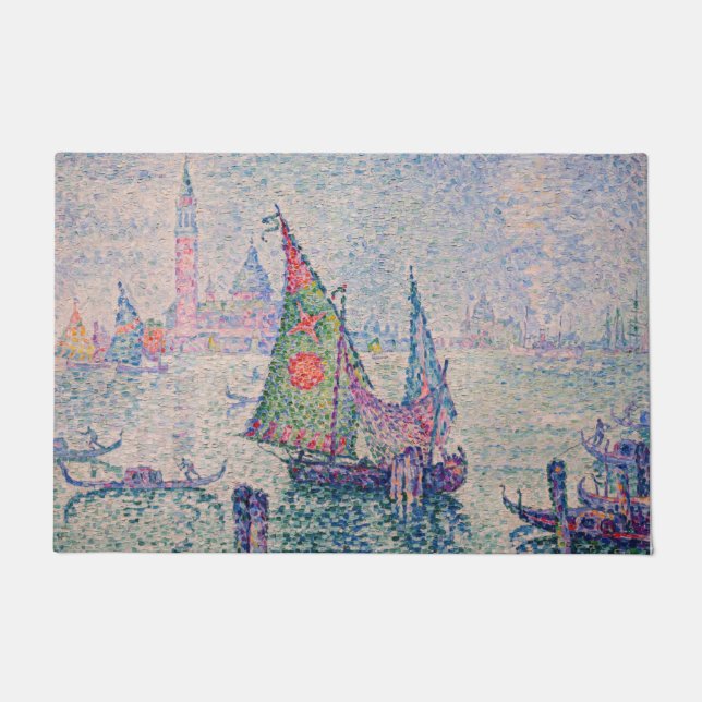 Paul Signac - Groene Sail Deurmat (Voorkant)