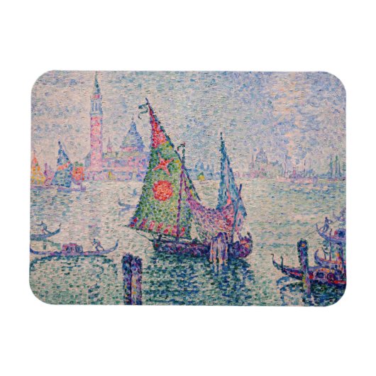 Paul Signac - Groene Sail Magneet (Horizontaal)