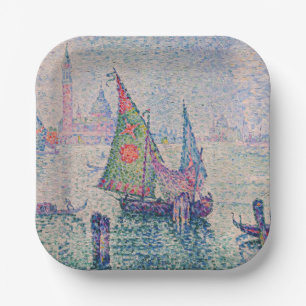 Paul Signac - Groene Sail Papieren Bordje