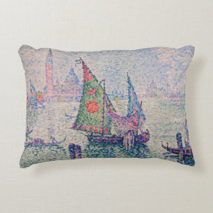 Paul Signac - Het groene zeil Accent Kussen