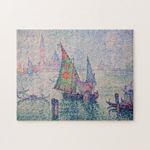 Paul Signac - Het groene zeil Legpuzzel