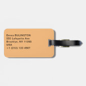 Paul Signac - Het Papal Palace, Avignon Bagagelabel (Achterkant horizontaal)