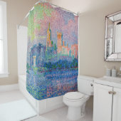 Paul Signac - Het Papal Palace, Avignon Douchegordijn (In situ)