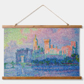 Paul Signac - Het Papal Palace, Avignon Hangend Wandkleed (Voorkant)