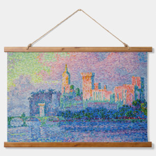 Paul Signac - Het Papal Palace, Avignon Hangend Wandkleed