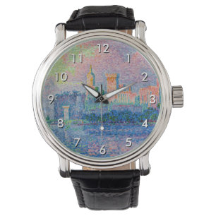 Paul Signac - Het Papal Palace, Avignon Horloge