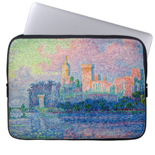 Paul Signac - Het Papal Palace, Avignon Laptop Sleeve