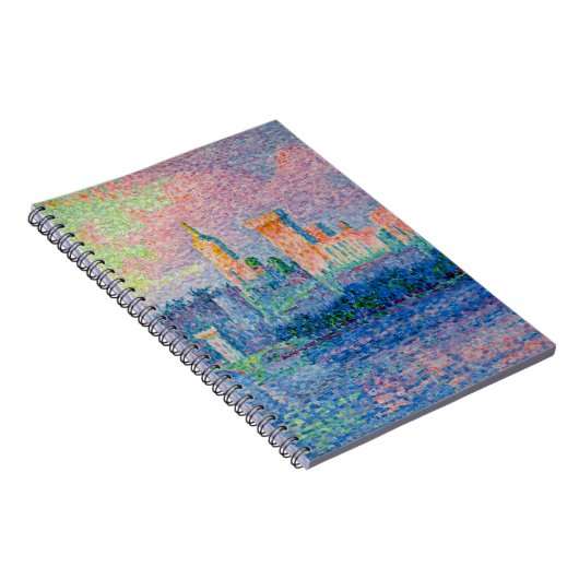 Paul Signac - Het Papal Palace, Avignon Notitieboek (Rechterzijde)