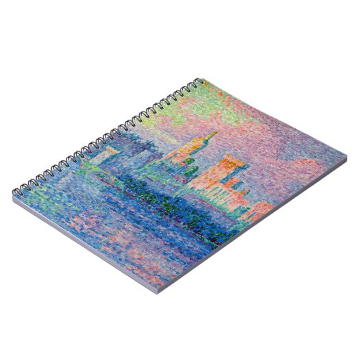 Paul Signac - Het Papal Palace, Avignon Notitieboek (Linkerzijde)