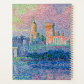 Paul Signac - Het Papal Palace, Avignon Planner (Achterkant)