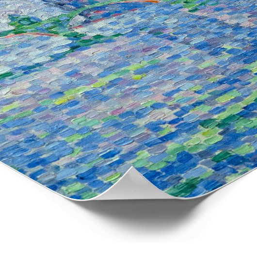 Paul Signac - Het Papal Palace, Avignon Poster (Hoek)