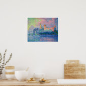 Paul Signac - Het Papal Palace, Avignon Poster (Keuken)