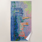 Paul Signac - Het Papal Palace, Avignon Strandlaken (Voorkant)