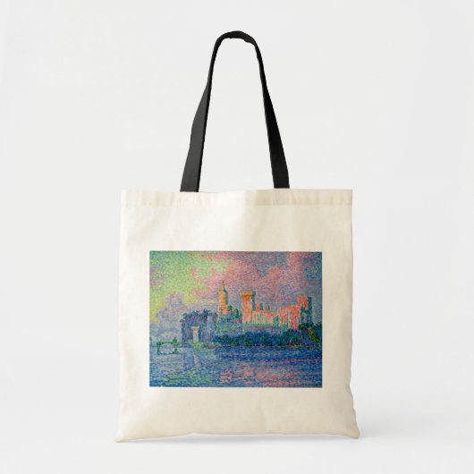 Paul Signac - Het Papal Palace, Avignon Tote Bag (Voorkant)