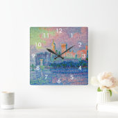 Paul Signac - Het Papal Palace, Avignon Vierkante Klok (Huis)