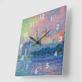 Paul Signac - Het Papal Palace, Avignon Vierkante Klok (Hoek)