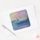 Paul Signac - Het Papal Palace, Avignon Vierkante Sticker (Envelop)