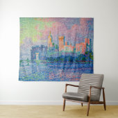 Paul Signac - Het Papal Palace, Avignon Wandkleed (In Situ (horizontaal))