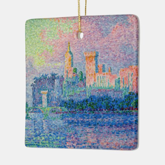 Paul Signac - Het pauselijk paleis, Avignon Keramisch Ornament (Links)