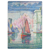 Paul Signac - Intrede van La Rochelle Harbour Klembord (Achterkant)
