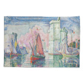 Paul Signac - Intrede van La Rochelle Harbour Kussensloop (Achterkant)