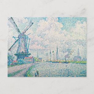 Paul Signac - Kanaal van Overschie Briefkaart