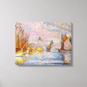 Paul Signac Lighthouse bij Groix Canvas Afdruk (Voorkant)