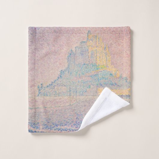 Paul Signac - Mont Saint Michel Fog et Soleil (Gant de toilette)
