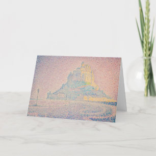 Paul Signac - Mont Saint Michel, Mist en Zon Kaart