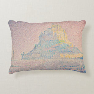 Paul Signac - Mount Saint Michel Fog en Sun Accent Kussen