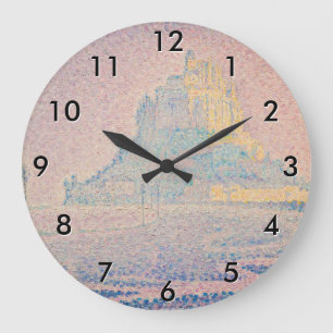 Paul Signac - Mount Saint Michel Fog en Sun Grote Klok