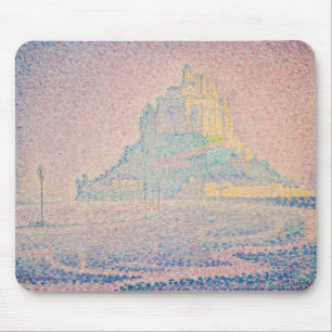 Paul Signac - Mount Saint Michel Fog en Sun Muismat