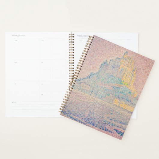 Paul Signac - Mount Saint Michel Fog en Sun Planner (Display)