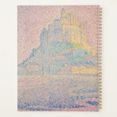 Paul Signac - Mount Saint Michel Fog en Sun Planner (Achterkant)