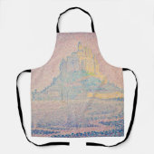 Paul Signac - Mount Saint Michel Fog en Sun Schort (Voorkant)